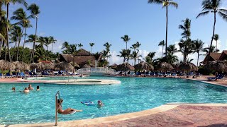 VIK Hotel Arena Blanca Punta Cana Video Walk December 2019 [upl. by Sharla]