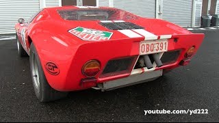 Ford GT40  Startup sound [upl. by Nojel501]