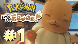 Pokémon Lets Go Eevee  Parte 1  Eevee nuestro fiel compañero  Chequio [upl. by Attecnoc418]