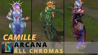 Arcana Xerath All Chromas  League of Legends [upl. by Erodeht]