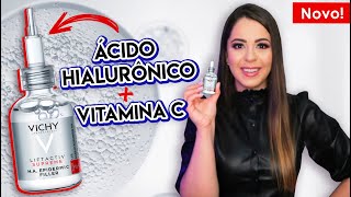 Novo Sérum Liftactiv Supreme HA Epidermic Filler  Vichy  Carol Ramos [upl. by Einoj]