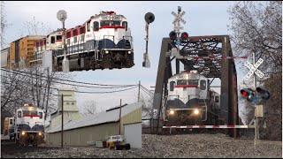 California Northern Railroad on the Classic SP West Valley Sub [upl. by Paolo210]