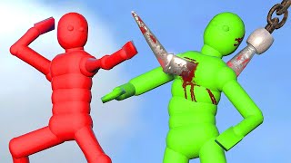 Dynamic AI Ragdolls Fight in Realistic Simulations with Active Ragdoll Physics [upl. by Weikert]