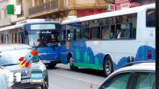 Oran centre ville Bus La Ligne 11 point du jour seddikia [upl. by Nooj142]