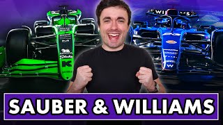 Our reaction to Sauber’s EXCITING new 2024 livery and Williams [upl. by Hearsh]