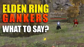 What can you do when gankers hold hands  Elden Ring PVP [upl. by Sirk]