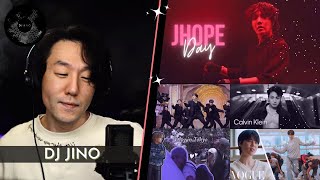 DJ REACTION to KPOP  HAPPY BIRTHDAY BTS JHOPE  JUNGKOOK MUSIC SHOW PROMOTIONAL SKETCH  CK [upl. by Austin57]