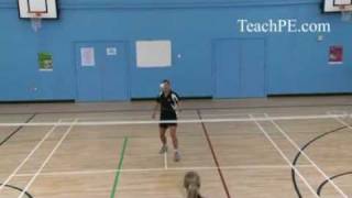 Badminton  Forehand Drop Shot [upl. by Landers622]