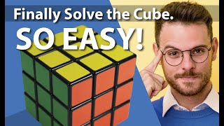 Easiest Solve For a Rubiks Cube  Beginners GuideExamples  STEP 1 [upl. by Grinnell]