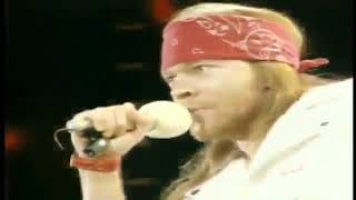 Axl Rose  We Will Rock You  Freddy Mercury Tribute [upl. by Idolem]