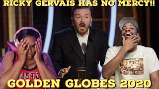 He Gave Zero FS Ricky Gervais – Golden Globes 2020 Reaction  Asia and BJ React [upl. by Peggy863]