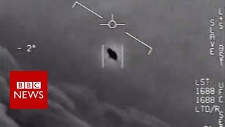 UFO spotted by US fighter jet pilots new footage reveals  BBC News [upl. by Gerrie]