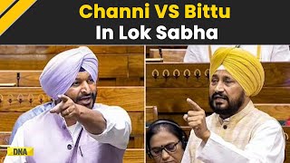 Lok Sabha Charanjit Singh Channi Vs Ravneet Singh Bittu In Lok Sabha  BJP vs Congress [upl. by Gayleen29]