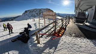 Gressoney La Trinité … Champoluc…Passo dei Salati… Alagna… e rientro a Gressoney… ⛷️⛷️⛷️ [upl. by Linsk]