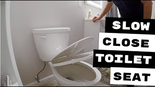 PLUMBING REPAIRS  BEST SLOW CLOSE TOILET SEAT [upl. by Meuse]