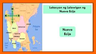 Kinalalagyan ng mga Lalawigan sa Rehiyon Batay sa Direksyon  Rehiyon III  Gitnang Luzon [upl. by Marigolda]