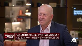 Goldman Sachs CEO The real opportunity for us is around asset and wealth management [upl. by Ahsiele]