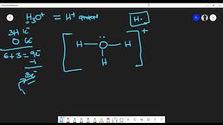 How to Draw The Lewis Structure of The Hydronium Ion H3O [upl. by Rosenbaum284]