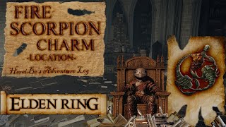 Fire Scorpion Charm Location  Elden Ring [upl. by Sumer762]