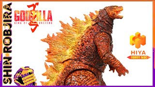 Hiya Toys Exquisite Basic Burning Godzilla 2019  Figure Review [upl. by Hazlip]