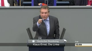 Klaus Ernst DIE LINKE Auch in Zeiten der Digitalisierung Arbeitnehmerrechte schützen [upl. by Tindall901]