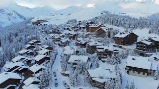 Courchevel 1850 France Anafi drone [upl. by Ybsorc]