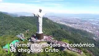 VISITE O CRISTO REDENTOR  VANS OFICIAIS PAINEIRAS CORCOVADO [upl. by Ethelstan]