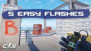 CS2 Vertigo  Rank up with these 5 EASY Flashbangs [upl. by Stroup]