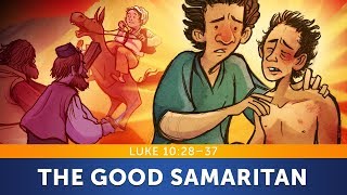 The Good Samaritan  Luke 10  Sunday School Lesson For Kids HD ShareFaithkidscom [upl. by Broek]