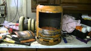 My Home made Wood Burning Boiler [upl. by Ehcor]