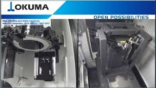 Okuma Lathe V920EX with ATC Integration [upl. by Aeneg]