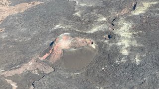 Geldingadalir Volcano Helicopter Video 3 Iceland [upl. by Kelly]