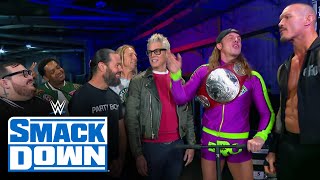 RKBro meet the cast of Jackass Forever SmackDown Dec 10 2021 [upl. by Monarski]