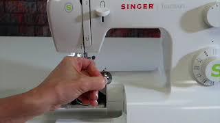 Singer Tradition 2277 4 Inserting the Bobbin [upl. by Iglesias]