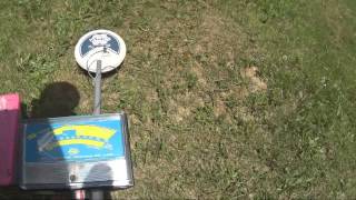 Whites Coinmaster 5900Di Pro Metal Detector test [upl. by Arianne]