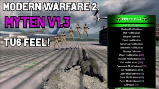 Mw2 TU9 Mod Menu Myten V13 Remake Coming Next Update Full Showcase [upl. by Pudens]