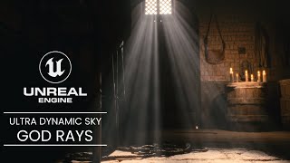 Ultra Dynamic Sky Quick Guide to God Rays in Unreal Engine 55 [upl. by Sillad515]