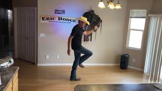 16 Step Line Dance Tutorial by Eric Dodge [upl. by Llenrac665]