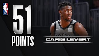 CAREERHIGH 51 PTS For Caris LeVert [upl. by Leonelle796]