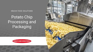 Potato Chip Processing and Packaging  Heat and Control [upl. by Rolando]