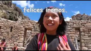 Chaska ñawi Niñucha con letras  Villancico para cantar  Cusco [upl. by Hsirk900]