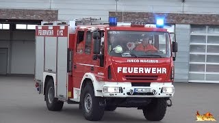 Einsatz für die Feuerwehr Winsen  Ausrücken und Einsatzfahrt mit TLF und LF [upl. by Ahsikcin]