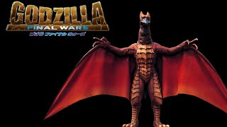 Godzilla Final Wars 2004  Rodan Screen Time [upl. by Eardnaed]