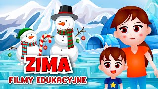 ZIMA filmy edukacyjne dla dzieci ❄❄❄ [upl. by Balcer703]