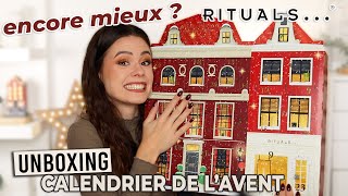 UNBOXING Calendrier de l’avent RITUALS 79€  version améliorée [upl. by Nnaacissej]