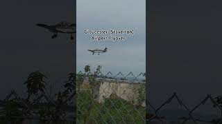 Gloucester Staverton Airport Flyover🏴󠁧󠁢󠁥󠁮󠁧󠁿🛩️ [upl. by Adias]