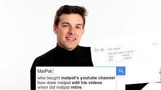 MatPat Answers The Webs Most Searched Questions  WIRED [upl. by Niawd]