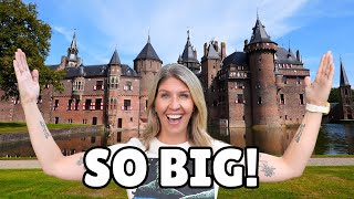 We Visit the Largest Castle in The Netherlands  Castle De Haar [upl. by Ilah]