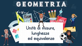 Unità di misura lunghezza ed equivalenze  Schooltoon [upl. by Akemyt]