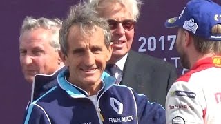 Alain PROST amp Jean TODT  Paris FIA Formula E ePrix 20 may  mai 2017  Formule E [upl. by Adriana]